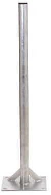 HDSAT Pied DE TERRASSE RENFORCÉ DIAMETRE 50MM Hauteur 1M Fixation Parabole antenne Sol