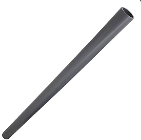 Tubo pvc presion 20 25 32 40 50 63 75 90 110mm tuberia pvc gris rigido plastico para acuario riego hidroponico piscina longitud 400mm (1, Diámetro Exterior 40mm)