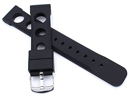 Sulla Silikon Sport Rallye Style Uhrenarmband | mehrere Farben, mehrere Größen