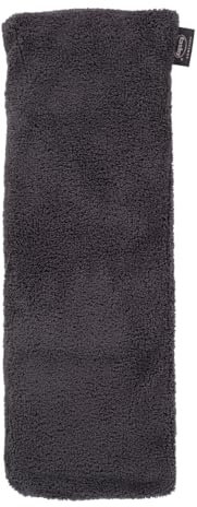 Fashy Heat Cushion with Fluffy Cover and Rapeseed Filling 6341 21 Grey 17 x 50 cm