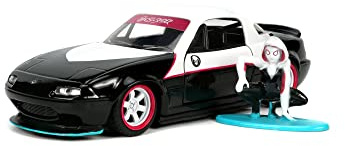 Jada Toys Marvel Ghost Spider 1990 Miata 1:32