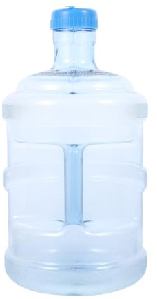 BESPORTBLE 5 Liter Wasserflasche Mineralwasserflasche Tragbarer Pc-Wassereimer Mit Griff FüR Outdoor-AktivitäTen Und Haushalt, Wiederverwendbar Und Auslaufsicher 1. 32 Gallonen