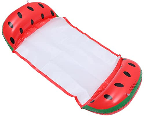 SAFIGLE Schönes Schwimmbett Aufblasbar Wasserschwimmbrett Strand Schwimmgerät Urlaub Schwimmmatte Wasser Entspannung Matte