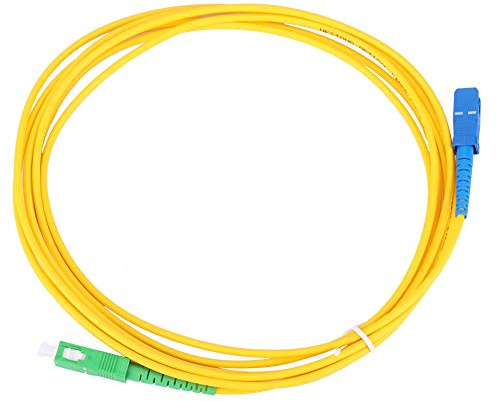 ACOGEDO Cavo Patch in Fibra, Maglione di Fibre 3 Metri Resistente, Rete di Accesso a Fibra Ottica per di Comunicazione in Ottica