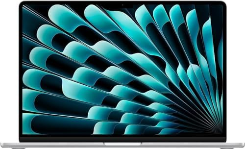 2023 Apple MacBook Air con Chip Apple M2 (15-Pulgadas, 8GB RAM, 256GB de Almacenamiento SSD) (QWERTZ German) Plata (Reacondicionado)