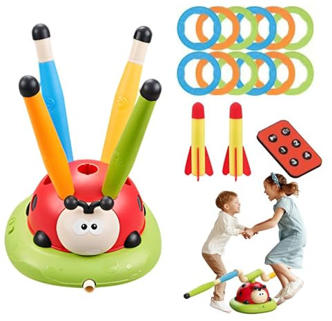 Ladybug Ejugar salto juguete, juguetes de juego de de lanzamiento Lanzador