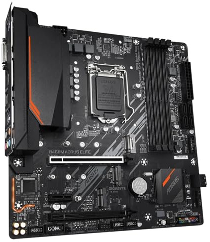 schede madri Scheda madre Fit For Gigabyte GA B460M AORUS ELITE Micro-ATX Intel B460 DDR4 M.2 128G supporta CPU LGA 1200 di decima generazione