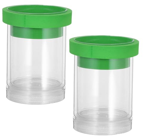 SHINEOFI 2 Sets Aquarium Fish Breeding Box Floating Egg Incubator Compact Isolation Case for Guppy Fry Fish Tank Hatchery Separator Holder for Small Tanks