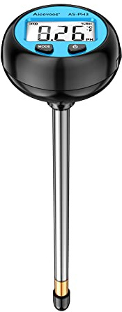 Aicevoos Sensore umidità Terreno, Misuratore umidità Terreno, 3 in 1 igrometro Piante, Tester PH Sensore Igrometro Terreno per Piante da Esterno e da Interno (PH3)