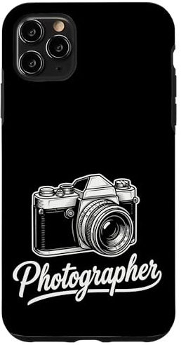Vintage Analog SLR Camera Retro Photographer Film Case for iPhone 11 Pro Max