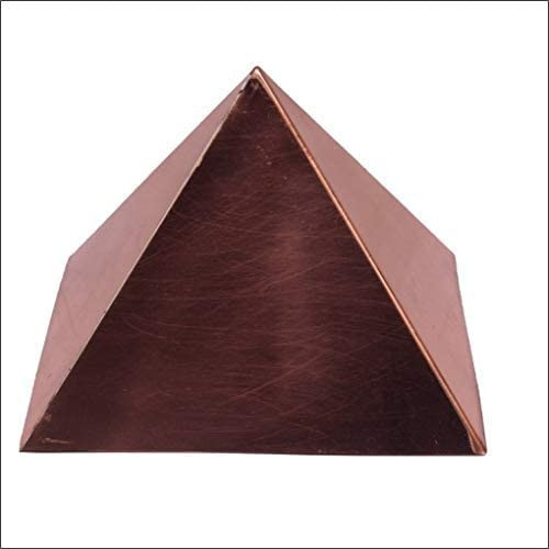 Generic Pianura piramidale in puro rame, 9,5 cm