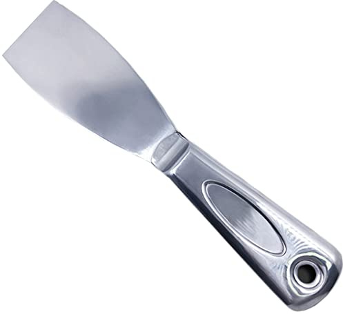 Sinyiol Flex All Stainless Steel Joint Knife Putty Scraper,2-Inch Professional Grade 420 stainless steel, All-Metal, Precision Ground Edge Putty Knife Tape Knife (2)