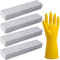 Juego de 4 piedras pómez WC, bloques de piedra pómez natural, piedra de limpieza, para cocina, ducha, limpiador, baldosas, cuarto de baño, lavabo, ladrillo