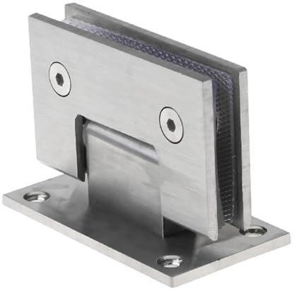 Stahlmöbel Innentür Türscharnier, 8-12mm Glastür Scharnier Badezimmer Dusche Tür Rahmenlose Halterung Wand Montiert Tür Scharniere