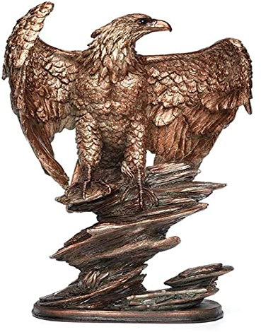 For centrotavola-tavola da festa Ornamenti astratti Figurine Statuette regalo d'arte Decor, Decor Figurine Statua Statue da giardino Aquila Statua Decorazione, Aquila Scultura Uccello Modello animale