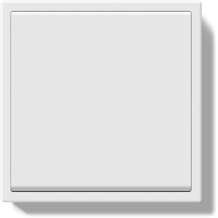 BSEED Interruptor Pared 1 Gang, Interruptor con Marco de PC, Interruptor Basculante con Abrazadera de Cable y Garra para Cable, Interruptor 12V Blanco 80x80cm (Rearme Automático tras la Activación)