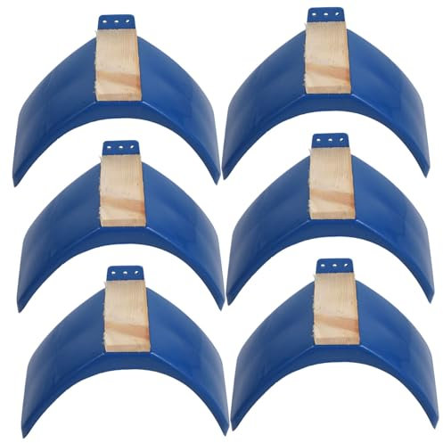 Yardwe 6stücke Taubenständer Aus Holz Stabiler Stand Mit Bogenbrücken-Design Ausreichender Platz Für Tauben Und Andere Vögel Langlebiges Material Für Sicheren Und Bequemen Ruheplatz