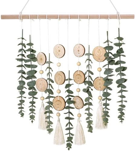 BTBHIHO Arazzo da parete (43 x 50 cm), in stile bohémien, tessuto a mano, per cotone, soggiorno, camera da letto, comodino, balcone, arazzo