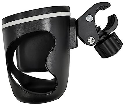 QUMIIRITY Soporte para Bebidas y Botellas Cochecito Portavasos con Soporte para Teléfono para Paseos y
