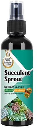 Fertilizante a Base de de Cactus | Refuerzo Para Brotes De Suculentas,100ml Potenciador De Brotes Spray De Liberación Lenta Para Crecimiento Y Propagación De Plantas En Macetas Interior Y Exterior