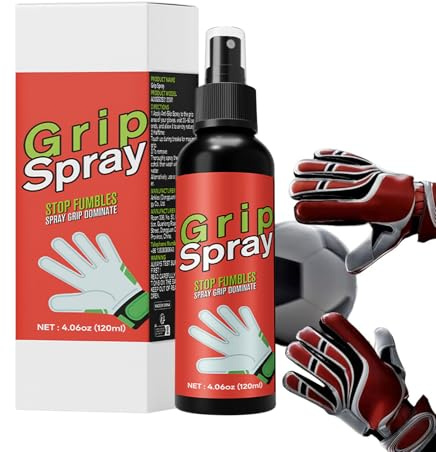 Spray de préhension pour gants de football, renforceur de poignée, gardien de but de football, 120 ml, résistant à la transpiration, longue durée, pour temps humide, football, baseball