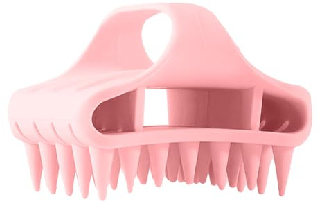 Kopfmassagegerät mit Shampoobürste Kopfmassagegerät Kopfmassagegerät für Haarwachstum Peeling mit Silikonborsten Peeling zur Entfernung von Schuppen Bad und Waschen