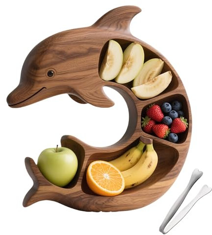 Plato de charcutería de pulpo, bandeja grande de madera para servir queso, frutas y aperitivos, tabla de embutidos de pulpo, plato único de tentáculos para fiestas, regalos, decoración del hogar