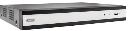 ABUS TVVR36402 4-Kanal-PoE-IP-Netzwerkvideorekorder Performance Line für bis zu 4 IP-Kameras, intelligente Software zur Personen- und Fahrzeugerkennung, Browser-Steuerung am PC, mobil per App