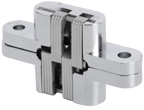 FIXOSHEE Oculta Resistente para Puertas Plegables y Muebles sin Visibles Fácil Instalación Rotación Silenciosa Compatible con Puertas Contraventanas