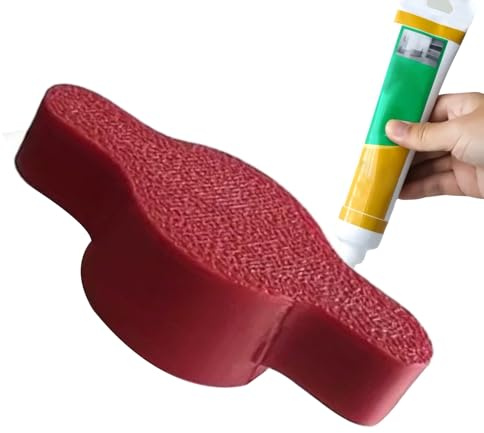 Putty Caps - Covers for Prevention of Drying | Airtight Protectors for Nozzles - Grout Saver Shower Bath Tiles Window Skirting Boards Kitchen Interior Maintenance
