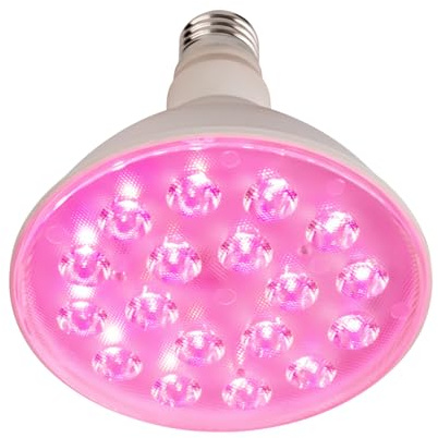 LUXULA 2 Stück LED Pflanzenlampe E27 Vollspektrum Pflanzenlicht Grow Light