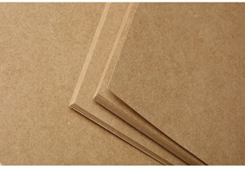 Clairefontaine 975149C Packung mit 10 Blatt Kraftpapier (400g, DIN A1, 59,4 x 84 cm, ideal für Kunstprojekte und zum Einpacken) braun