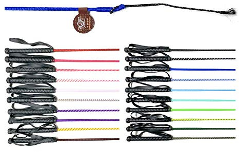 JA Horse JA0037 Kinderreitgerte mit Handgelenkschlaufe, 100 cm, Royalblau