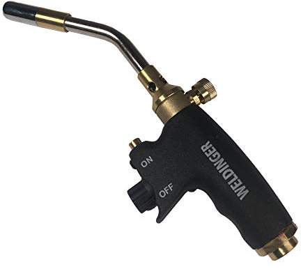 WELDINGER Lötfreund Piezo GA 200 Pistolenbrenner für Gaskartuschen (Lötbrenner)