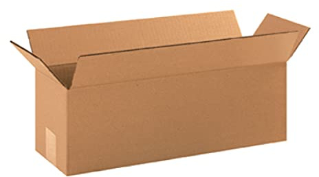 Secure Seal - 18x6x6 Pack of 25 Corrugated Cardboard Packing Shipping Mailing Moving Carton Boxes