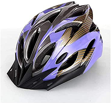 Acrawnni Adult Bike Helmet - CPSC-Compliant Bicycle Cycling Helmet Lightweight Breathable and Adjustable Helmet for Men and Women Commuters and Road Cycling (Purple, OneSize)