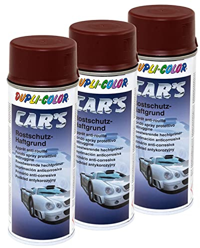 Haftgrund Grundierung Rostschutz Cars Dupli Color 740220 Rot 3 X 400 ml