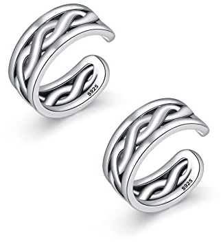 Ear Cuffs Donna Falsi Orecchini Clip su Orecchini Helix Polsini Cartilagine Non Piercing Finti Orecchini
