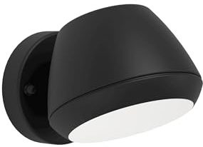 EGLO LED Wandlampe außen Nivarolo, Außenbeleuchtung Hauswand | Spot Außenleuchte Down Light, Außenwandleuchte aus Metall in Schwarz, Wand Außenlampe, warmweiß, IP44
