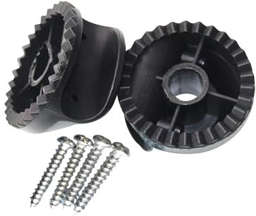 SEIWEI Vordach Zubehör, Gartenschaukel Vordach Ersatz-Kunststoffbeschläge für Vordach und Schaukelgestell mit Neigungsverstellung Funktion