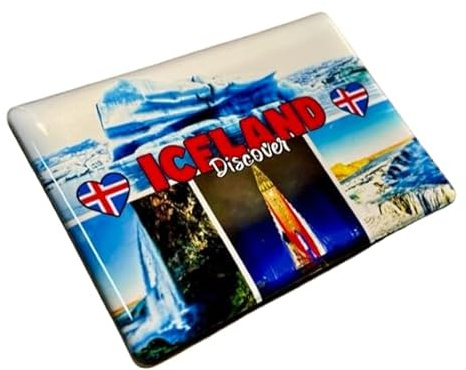 Island , Island Souvenir , Island Kühlschrankmagnet, Reiseandenken aus Island , Iceland fridge magnet,Islanda aimant de refrigerateur , Islande Calamita de frigorifero ,Islandia iman nevera