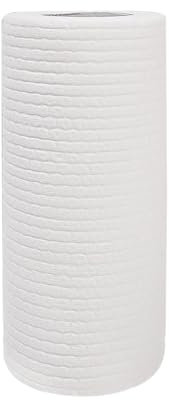 Kitchen Roll Kitchen Lazy Rag Scouring Pad Household Washable Dishcloth Eco-Friendly Non-Woven Cleaning Cloth for Home Care and Cleaning(Pure White(100PCS))