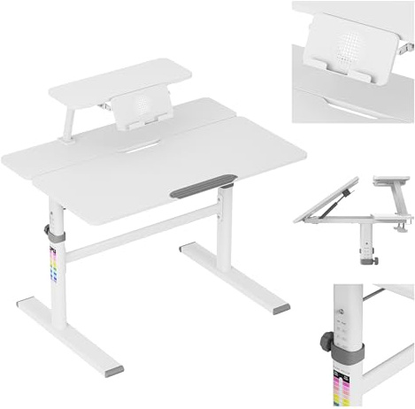 MARK ADLER Study 3.7 Scrivania Ergonomica - per Bambini da 90 a 160 cm