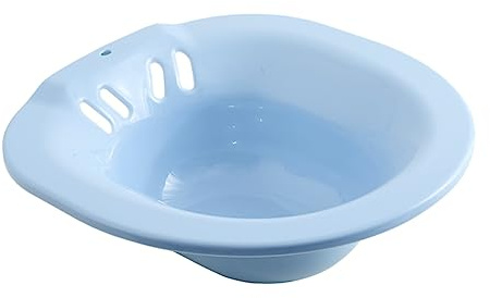 GALPADA Badewannensitz Sitzbäder Mit Überlauflöchern Für Postoperative Pflege Toiletten-einweich-bidet Platzsparend Aufhängbar Für Schwangere Und Senioren