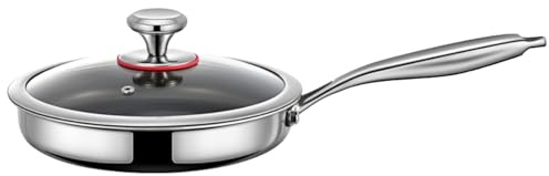 Padelle Antiaderenti - Riscaldamento Uniforme in Lega di Titanio - Padella Da Cucina Antiaderente Per Friggere | Per Piano Cottura Elettrico A Induzione Forno Omelette Uova Casa Cucina Cottura Ristora
