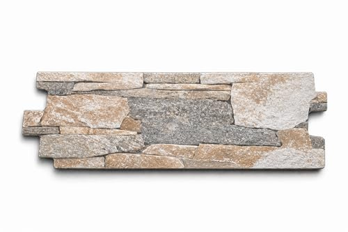 Stock Ceramiche Gres Effetto Pietra Brown Sasso