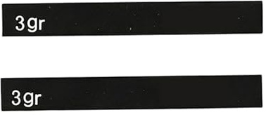 2Pcs Badminton Racchetta Da Tennis Strisce di Equilibrio Del Peso Racchetta Equilibratori Nastro In Silicone Regolabile Balance Pad Nastro In Silicone
