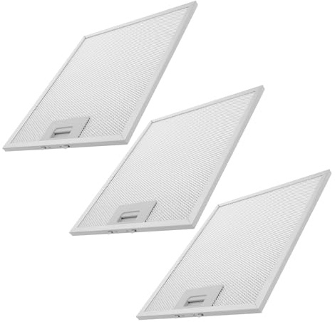 YARNOW Fettfilter Dunstabzugshaube aus Aluminiumfolie Universell Kompatibler Metallgewebe Fettfilter für Küche mit Einfachem Reinigungssystem