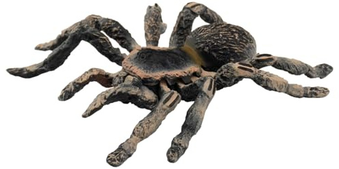 Bullyland Weißknie Vogelspinne 8,5 cm Spielzeug Figur für Kinder | Spielfigur Dekoration und kleines Geschenk, Sammelfigur, detailgetreu, PVC frei