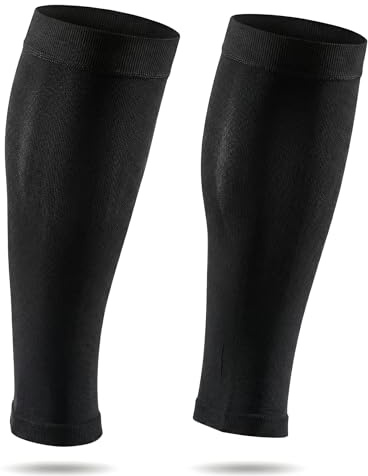 TOFLY Calf Compression Sleeve 20-30mmHg 1 Pair Footless For Men & Women